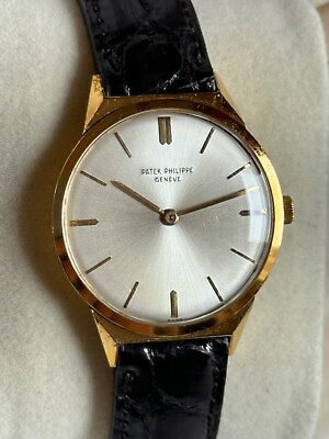 #ad Patek Philippe Calatrava Ref. 2568 18K gold vintage watch