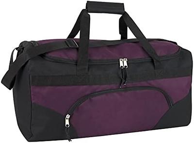 #ad 40 Liter 22 Inch Duffle Bag for Women Men Travel; Large Duffel Bag with Shoulde