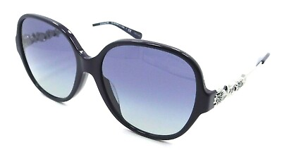 #ad Coach Sunglasses HC 8303BF 54804L 57 16 140 L1159 Solid Navy Blue Gradient