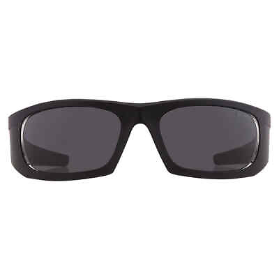 #ad Prada Linea Rossa Dark Grey Wrap Men#x27;s Sunglasses PS 02YS 1BO06F 59