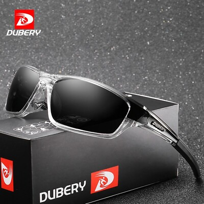 #ad DUBERY Polarized Sunglasses for Men Women Sports Cycling Fishing Driving Glasses
