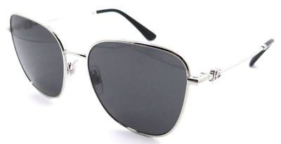 #ad Dolce amp; Gabbana Sunglasses DG 2293 05 87 56 17 145 Silver Dark Grey Italy
