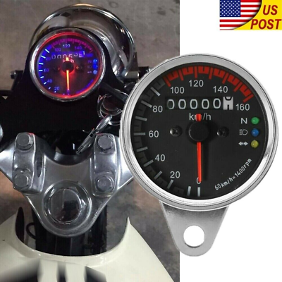 #ad Motorcycle Backlit Dual LED Speedometer For Kawasaki Vulcan VN 800 900 1500 1600 $23.85