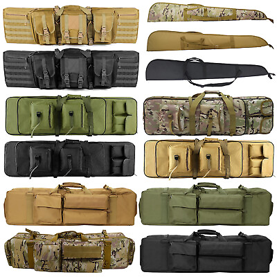#ad Tactical Rifle Bag Gun Padded Soft Case Hunting Storage Backpack 37quot; 39quot; 47quot; 52quot;