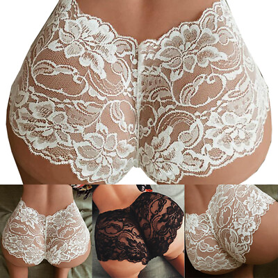 #ad Women Sexy G string Lace Lingerie Panties Brief Bikini Knickers Thongs Underwear