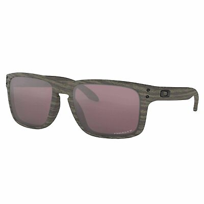#ad Oakley Holbrook Woodgrain Collection Sunglasses OO9102 B755