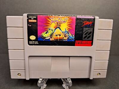 #ad Rock n#x27; Roll Racing SNES Super Nintendo Entertainment System 1993 Cartridge Game