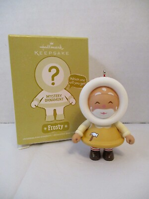 #ad Hallmark Keepsake Mystery Frosty Ornament Toymaker Santa 2011 Penguin