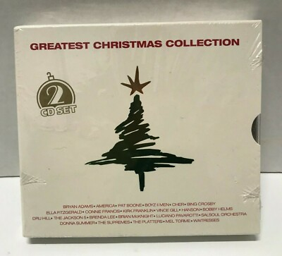 #ad GREATEST CHRISTMAS Collection 2 CD Set 20 Songs Various Artists NEW SEALED