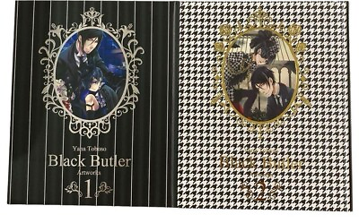 #ad Black Butler Yana Toboso Artworks Art Book 2 Set KUROSHITSUJI ANIME From Japan
