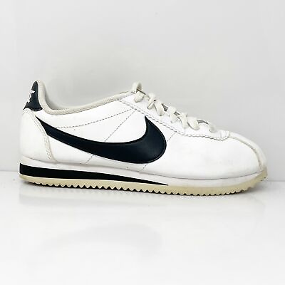 #ad Nike Womens Classic Cortez 807471 101 White Casual Shoes Sneakers Size 6.5