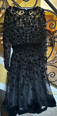 #ad Formal gown Mac Duggal black dress Sz. 4 New w Tags