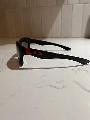 #ad Oakley Jupiter Squared Sunglasses FRAME ONLY. Red And Black.