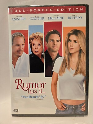 #ad Rumor Has It DVD Movie NEW and Factory sealed comedy