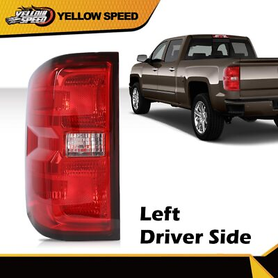 #ad Driver Side Tail Light Fit For 2014 15 2018 Chevy Silverado 1500 2500 3500 Lamp