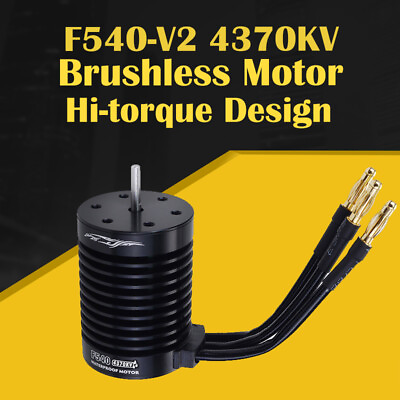 #ad F540 V2 3300KV 4370KV Brushless Sensorless Waterproof Motor For 1 10 RC Car