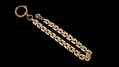 #ad Vintage watch chain chatelain for pocket watch lengh 255 cm