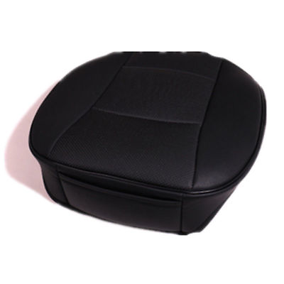 #ad 1Pcs Breathable Black PU Artificial Leather Car Seat Cover Cushion Protector Pad