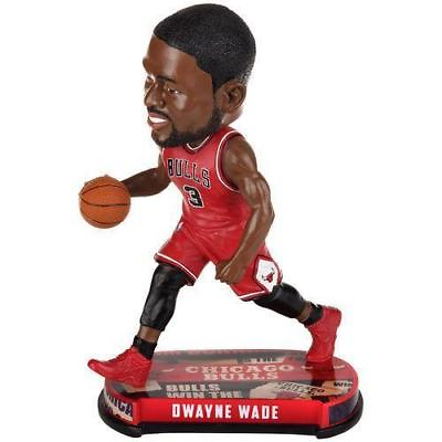 #ad Dwyane Wade Chicago Bulls Bobblehead NBA Miami Heat Superstar