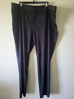 #ad Simply Vera Vera Wang Pants Women#x27;s 18WL Black Pants