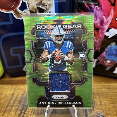 #ad Anthony Richardson rookie gear patch.