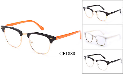 #ad Clear Lens Glasses Retro Nerd Frames Office Interview Smart Eyewear UV 100%
