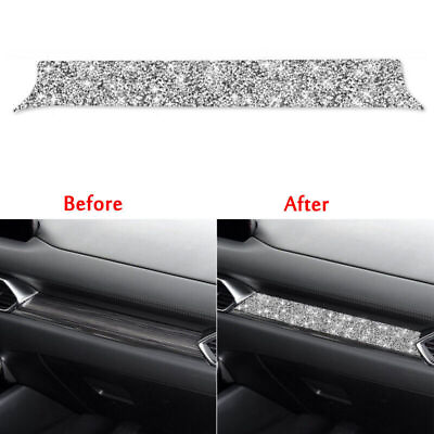 #ad Bling Diamond ABS Car Console Dashboard Panel Cover Trim For Mazda CX 5 2017 24