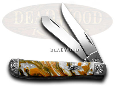 #ad Case xx Mini Trapper Knife Engraved Bolster Oktoberfest Corelon Pocket 9207OF E
