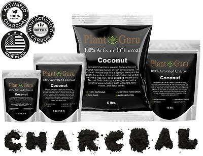 #ad Activated Charcoal Powder Organic 100% Natural Food Grade Bulk Teeth Whitening