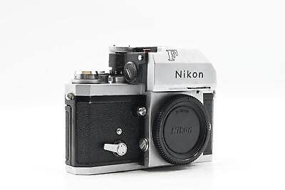 #ad Nikon F Photomic T SLR Film Camera Body Chrome #776