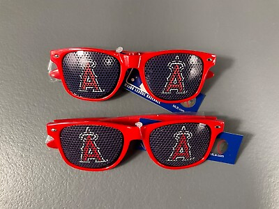 #ad Los Angeles Angels Game Day Sunglasses Team Logo Sports LOT OF 2