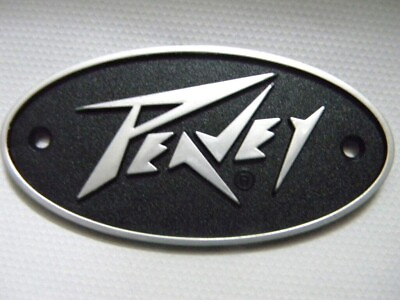 #ad New Plate Amp Logo Peavey 3 3 4x1 7 8in PVC