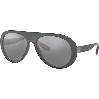 #ad Ray Ban Men#x27;s Sunglasses Grey Mirror Silver Lens Frame RAY BAN 0RB4310M F6266G