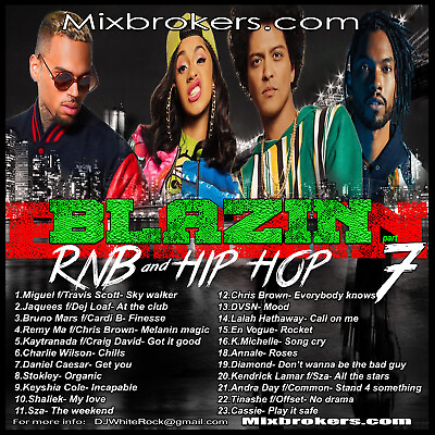#ad DJ White Rock Blazin Ramp;B Hip Hop Pt.7
