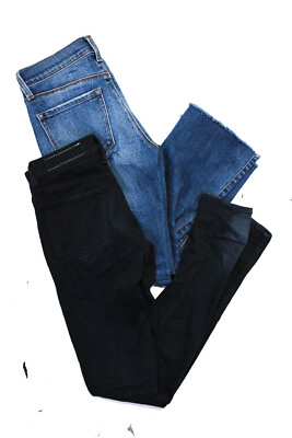 #ad J Brand Rag amp; Bone Jean Women#x27;s Low Rise Jeans Blue Size 23 24 Lot 2