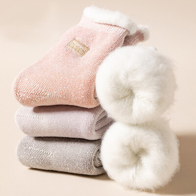 #ad Women Ladies Thick Warm Cute Fluffy Fleece Cosy Ankle Thermal Lounge Bed Socks