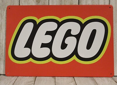 #ad Lego Toys Tin Sign Metal Poster Flag Banner Logo Game Kids Room Man Cave XZ $10.97