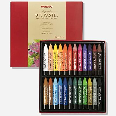 #ad Mungyo Water Soluble Oil Pastel Set of 24 Assorted Colors