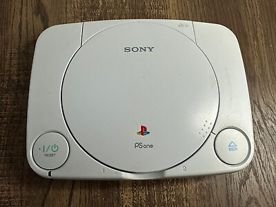 #ad Sony Playstation PS One PS1 Slim Video Game Console Only For Parts Repair Only