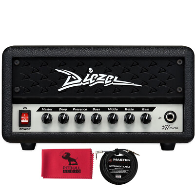 #ad Diezel VH Micro Compact 30 Watt Guitar Amp Head w Cable amp; Cloth