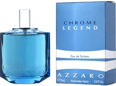 #ad CHROME LEGEND by Azzaro cologne for Men EDT 2.6 oz 2.5 New in Box $17.03