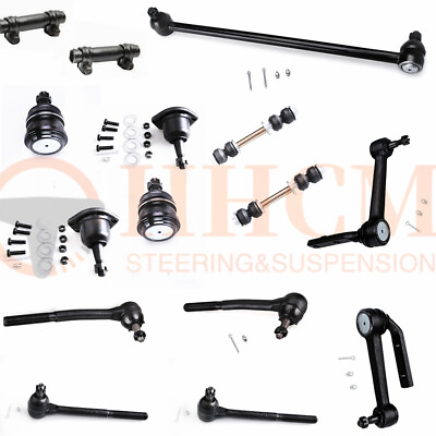 #ad 15PC Tie Rod Linkages Center Link Ball Joint KIT For Safari Astro 1990 2005 RWD $205.99