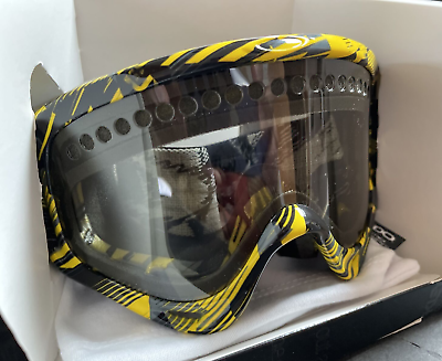 #ad OAKLEY Goggle XS O Frame MX Digi Slash Eye Protection Motorcross Ski Youth Kids