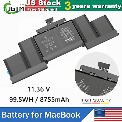#ad A1618 Battery For MacBook Pro 15#x27;#x27;Retina A1398 Late 2013 Mid 2014 2015 99.5Wh US