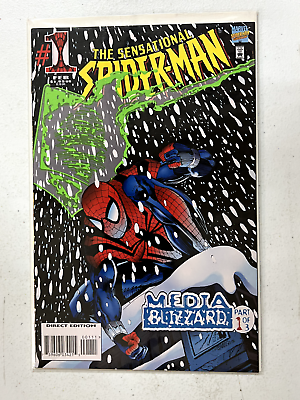 #ad #ad Sensational Spider Man #1 Ben Reilly Media Blizzard 1996 Marvel Comics Combine