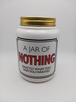 #ad Jar Full Of Nothing Funny Gift