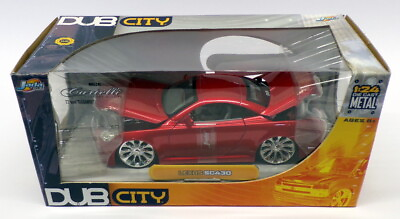 #ad Jada Dub City 1 24 Scale Model Car 53989 Lexus SC430 Red