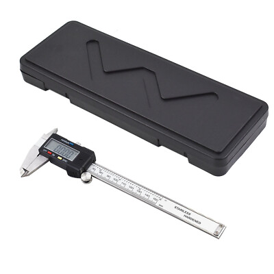 #ad 0 150mm 6inch Digital Electronic Gauge Vernier Caliper Micrometer Measuring Tool