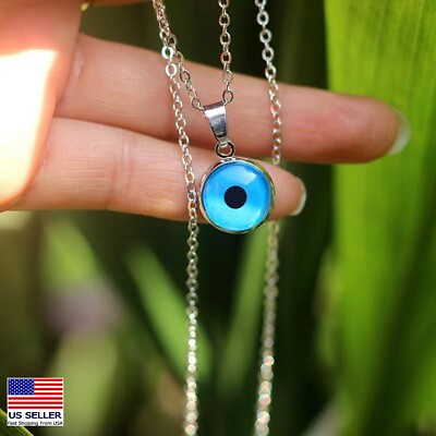 #ad Fashion Women Girl Classic Necklace Evil Eye Lucky Protect Amulet Pendant 1730