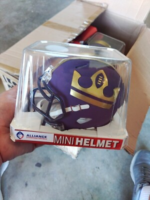 #ad AAF Atlanta Legends Riddell Revo Speed Mini Football Helmet Rare Limited amp; New